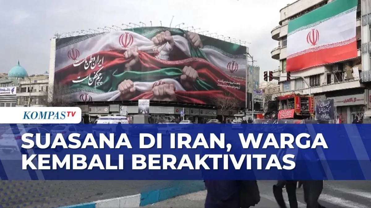 Kegiatan Warga Iran Normal Kembali Setelah Protes Mereda