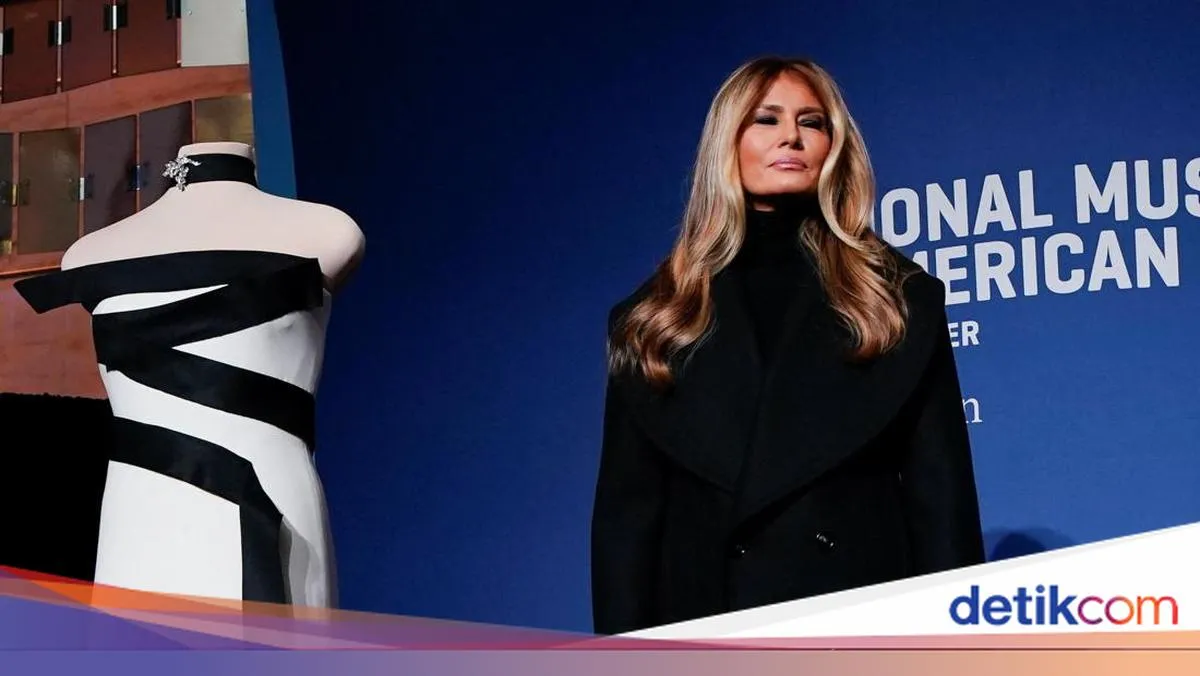 Melania Trump Donasi Gaun Inaugurasi, Ironis dengan Fashion Eropa