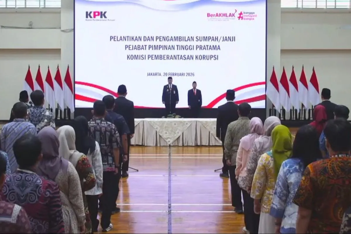 KPK Resmi Lantik Enam Pimpinan Tinggi Pratama Baru
