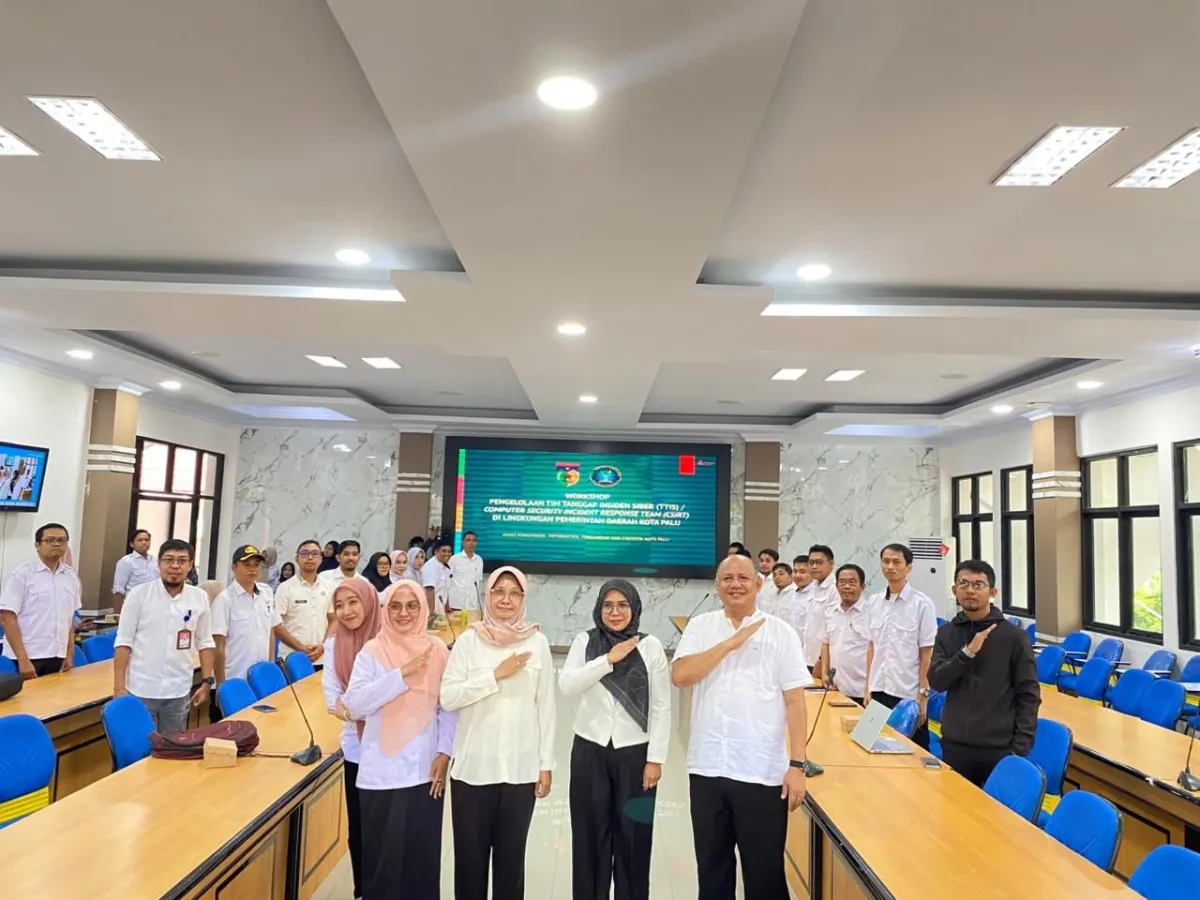 Pemkot Palu Gelar Workshop untuk Perkuat Perlindungan Data Digital
