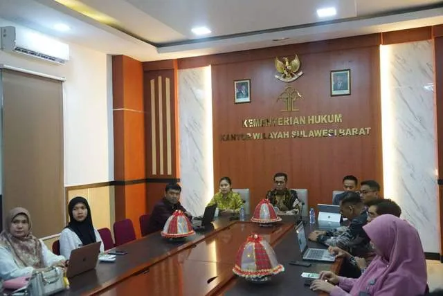 Kemenkum Sulbar Dorong Kebijakan Hukum Berbasis Data untuk Manfaat Masyarakat