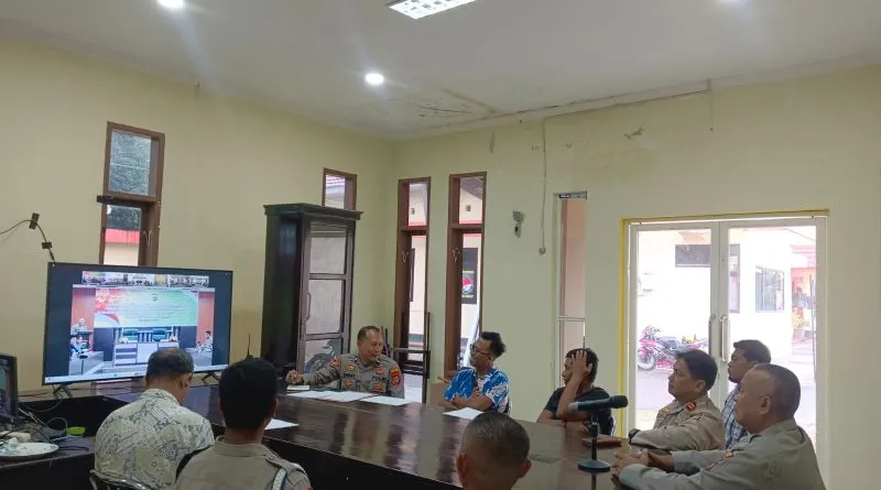 Polres Bangkep Siapkan Latpraops Jelang Ramadhan untuk Jaga Kamtibmas