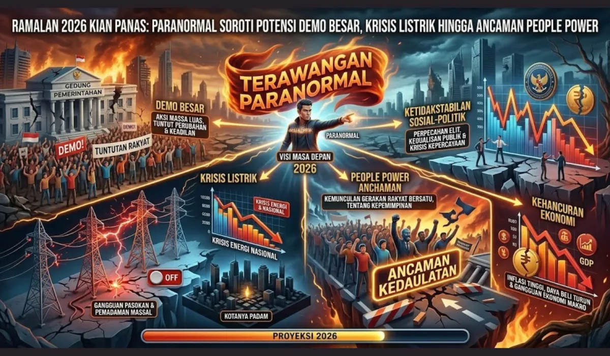 Ramalan 2026: Potensi Krisis Sosial dan Energi Dapat Guncang Indonesia