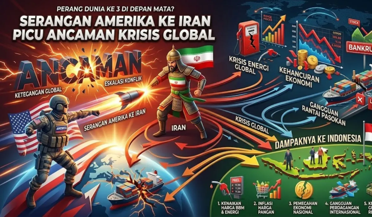 Dampak Konflik Amerika-Iran: Ancaman Krisis Ekonomi Global dan Implikasinya bagi Indonesia