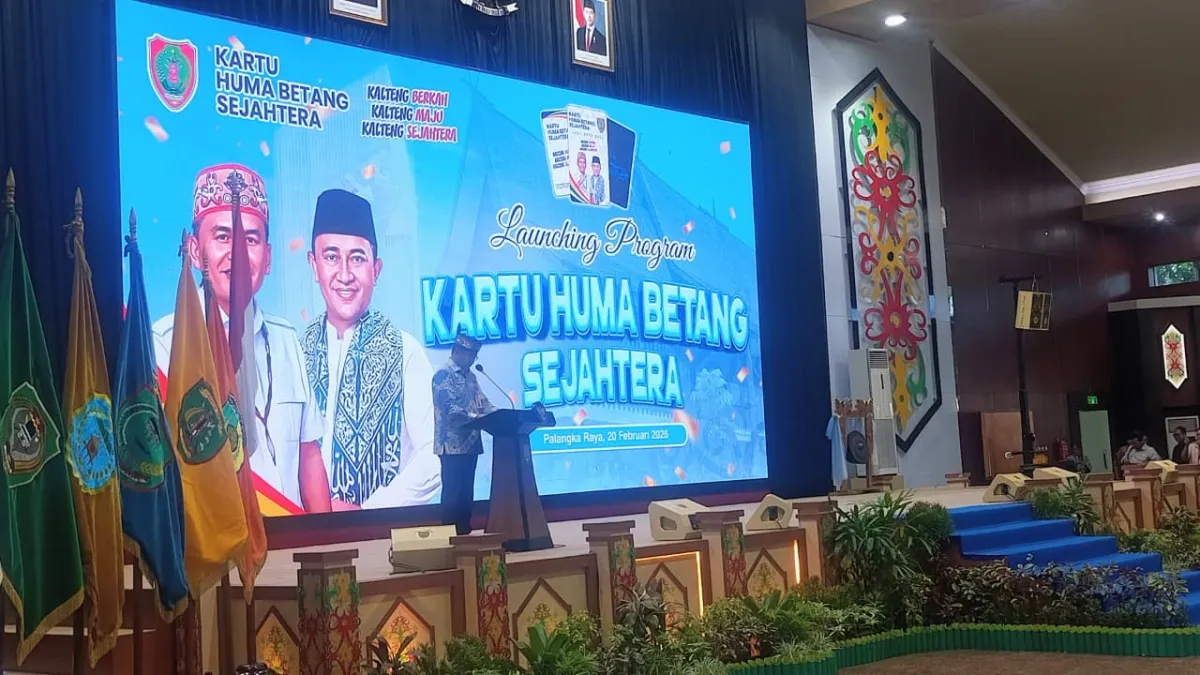 Peluncuran Program KHBS Dukung Perlindungan Sosial di Kalteng
