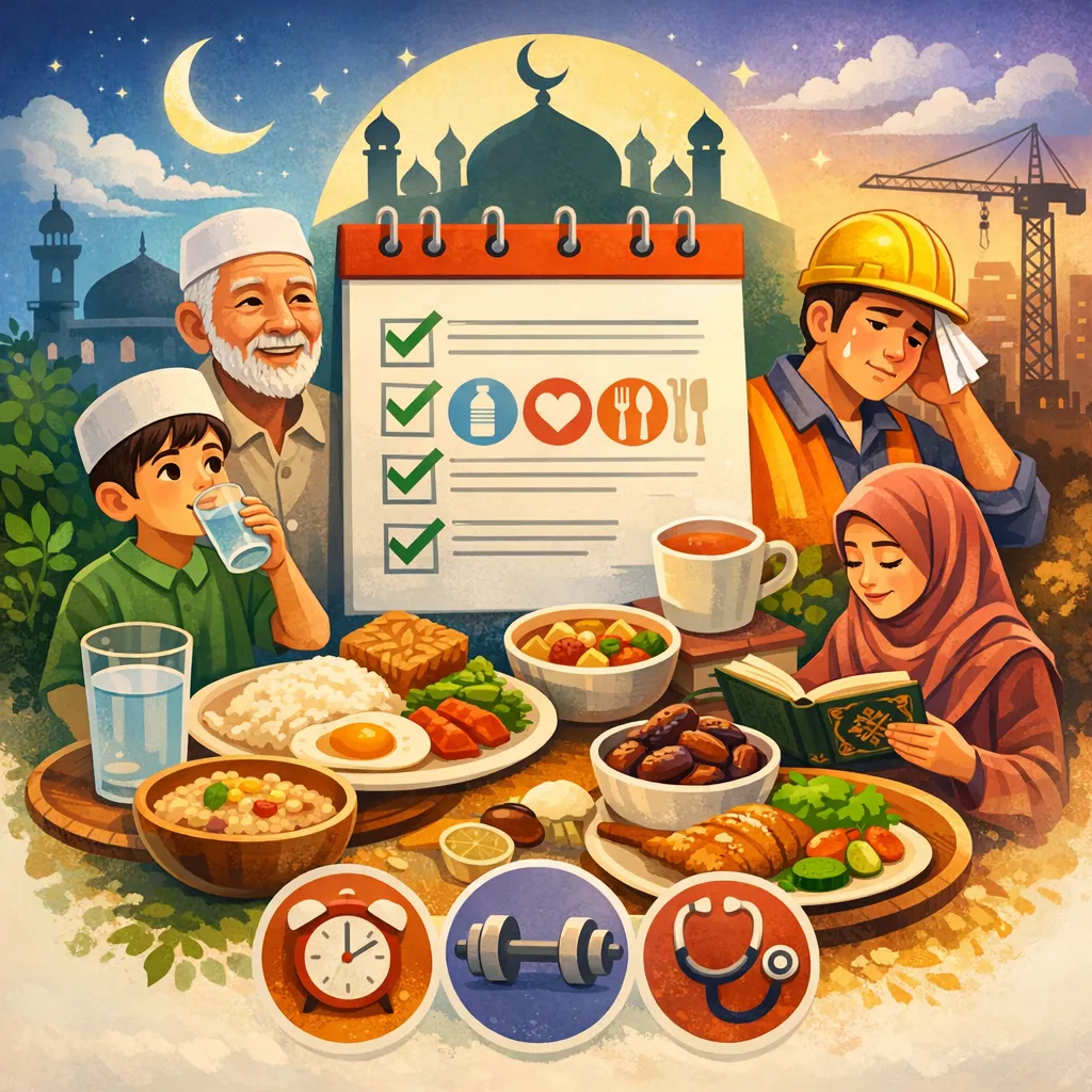 Persiapan Optimal Menyambut Puasa Ramadhan untuk Kesehatan dan Produktivitas
