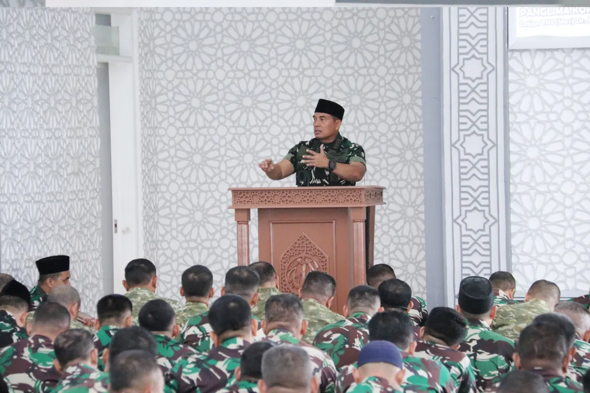Pangkormar Pimpin Kultum Inspiratif untuk Tingkatkan Keimanan di Bulan Ramadhan
