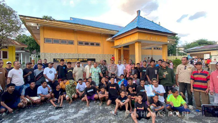 Polres Alor Fasilitasi Perdamaian Antarpemuda untuk Keamanan Kamtibmas
