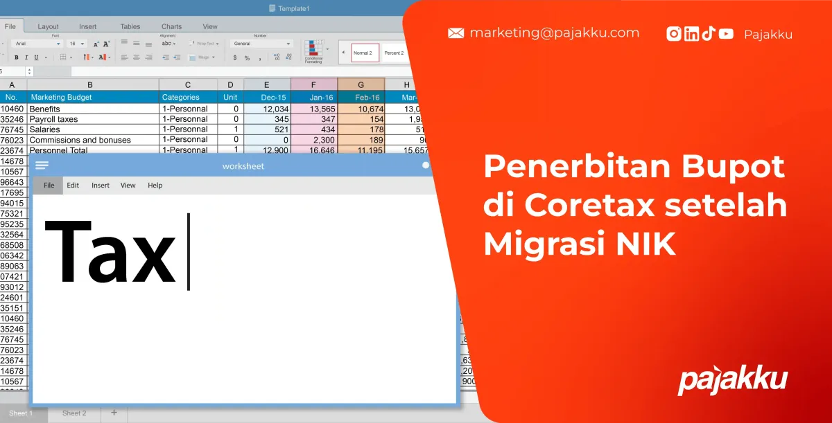 Wajib Pajak Kini Bisa Terbitkan Bupot A1/A2 dengan NIK Valid di Coretax
