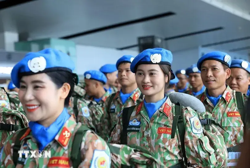 Semangat Tết: Prajurit Vietnam Rayakan Tahun Baru Imlek di Misi Perdamaian Afrika