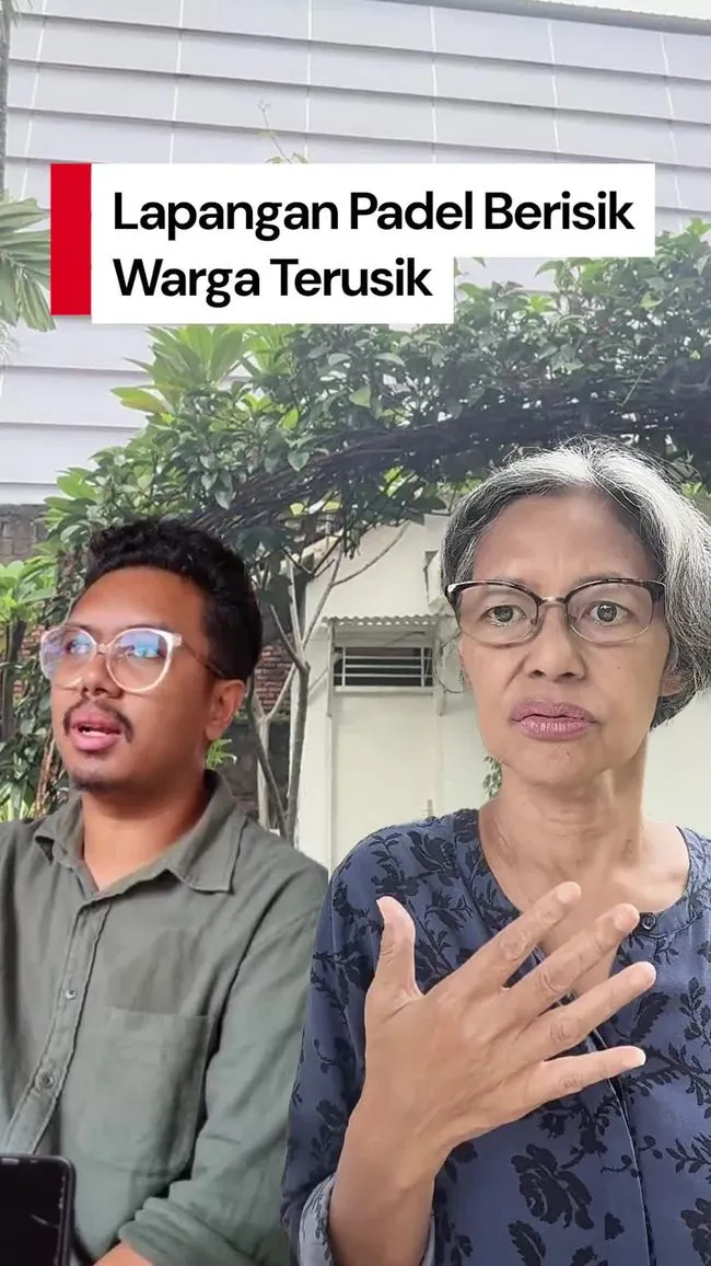 Protes Warga Cilandak Atas Kebisingan Lapangan Padel