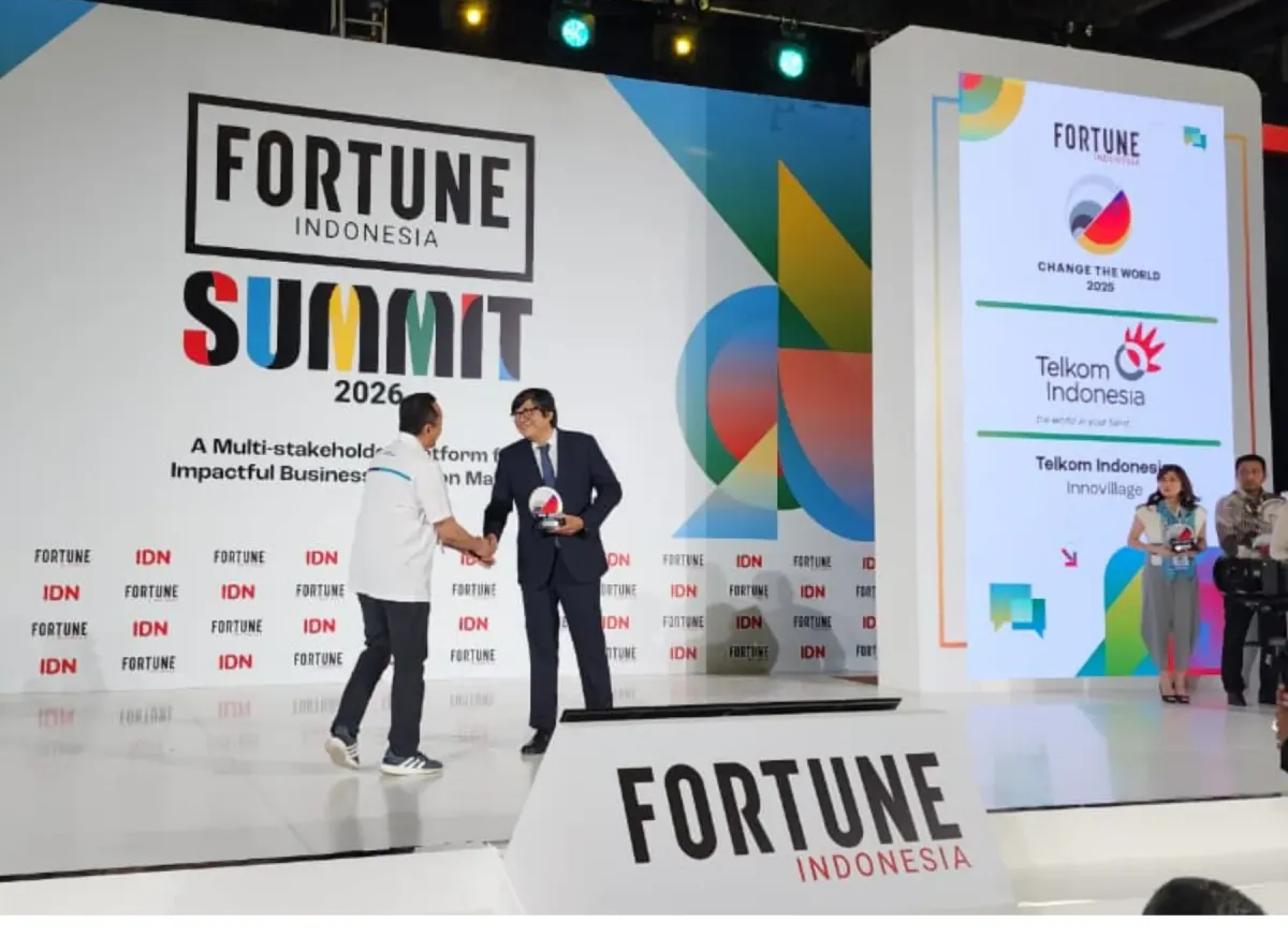 Telkom Indonesia Raih Penghargaan atas Inovasi Sosial Melalui Innovillage