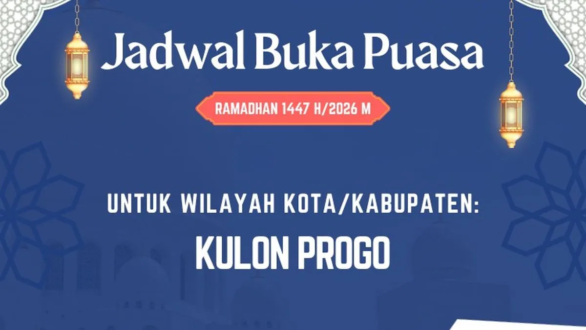 Jadwal Buka Puasa Kulon Progo 20 Februari 2026