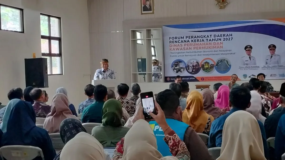 Dinas Perwaskim Tasikmalaya Fokus Penataan 122 Hektar Kawasan Kumuh Tahun 2027