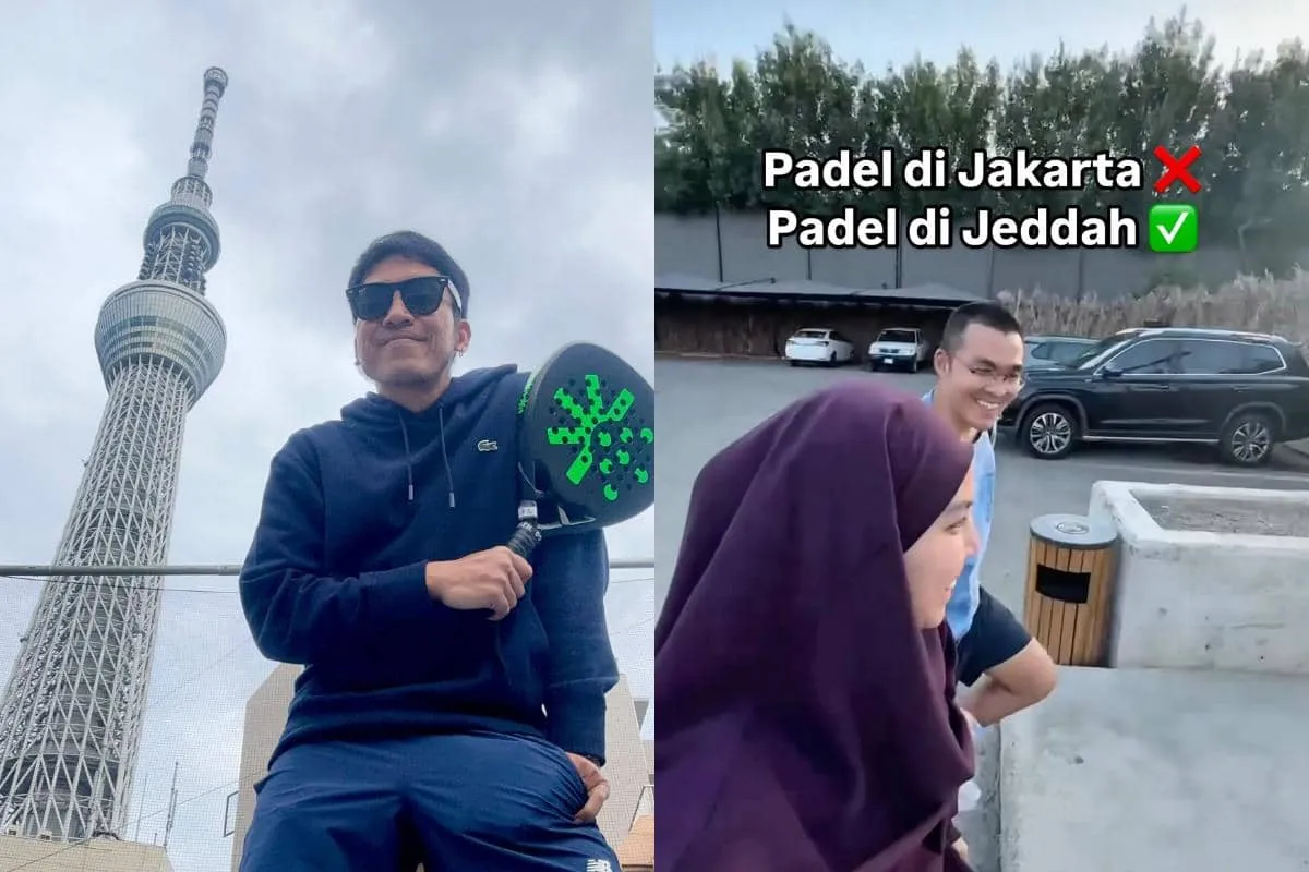 Selebriti Tanah Air Seru Bermain Padel di Luar Negeri
