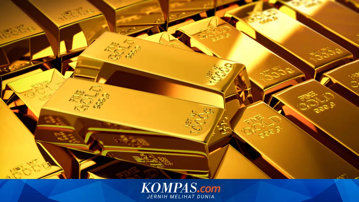 Harga Emas Dunia Capai Rekor Tertinggi Ditengah Ketegangan Geopolitik