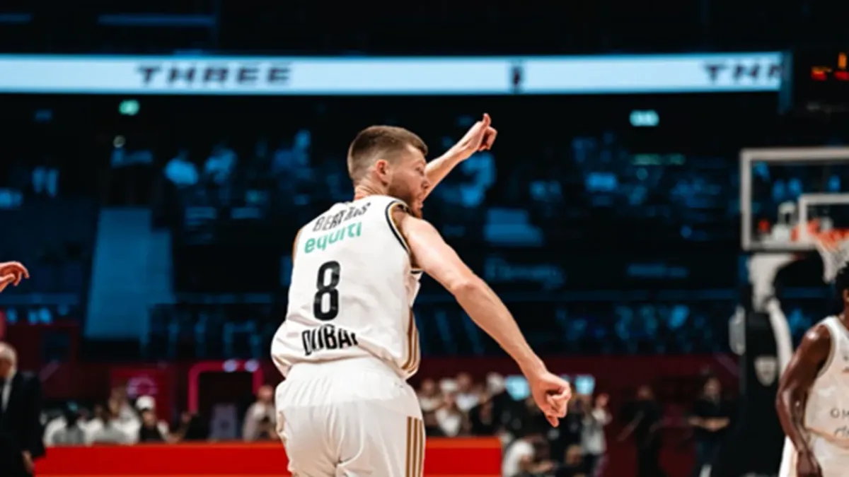 Davis Bertans Berharap Dubai Basketball Tembus Playoff EuroLeague
