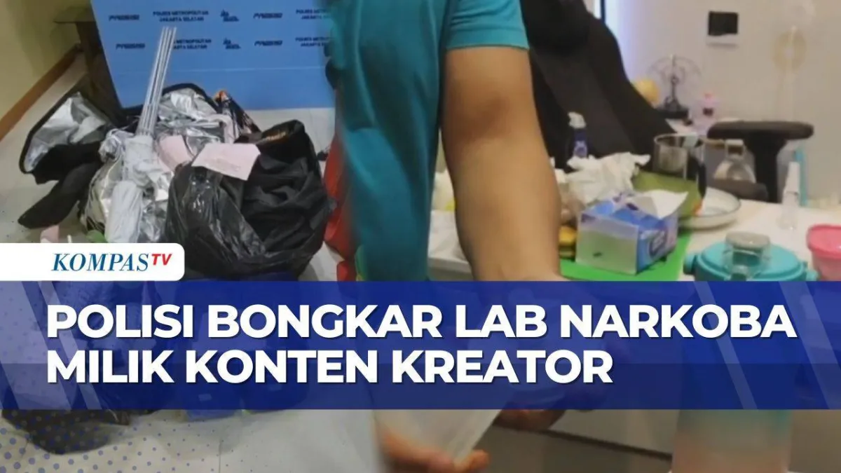 Konten Kreator di Jagakarsa Ditangkap, Polisi Temukan Lab Produksi Ganja