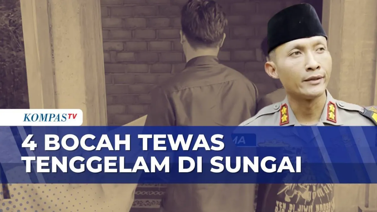 Empat Bocah Tewas Tenggelam Saat Bermain di Sungai Ponorogo