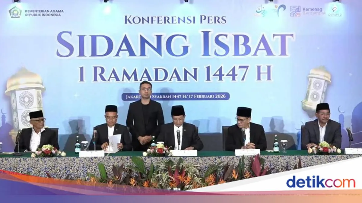 Pemerintah Tetapkan 1 Ramadan 1447 H pada 19 Februari 2026