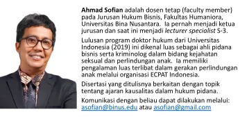 Analisis Kausalitas dalam Kasus Pembunuhan Wartawan di Kabanjahe