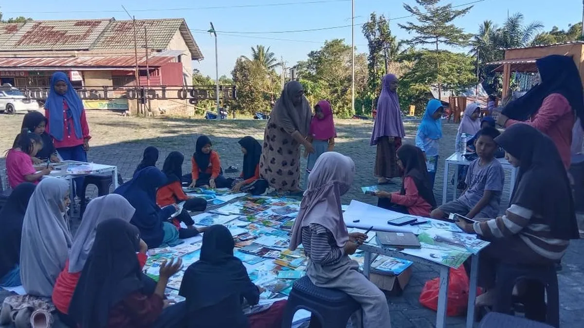 Perayaan Maulid Nabi di Sinjai: Lapangan Menjadi Perpustakaan