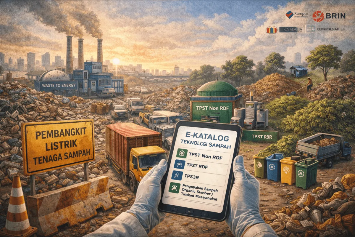 Pemerintah Targetkan Solusi untuk 80 Persen Masalah Sampah dalam Dua Tahun
