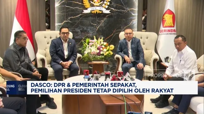 DPR dan Pemerintah Tegaskan Pemilihan Presiden Tetap Oleh Rakyat