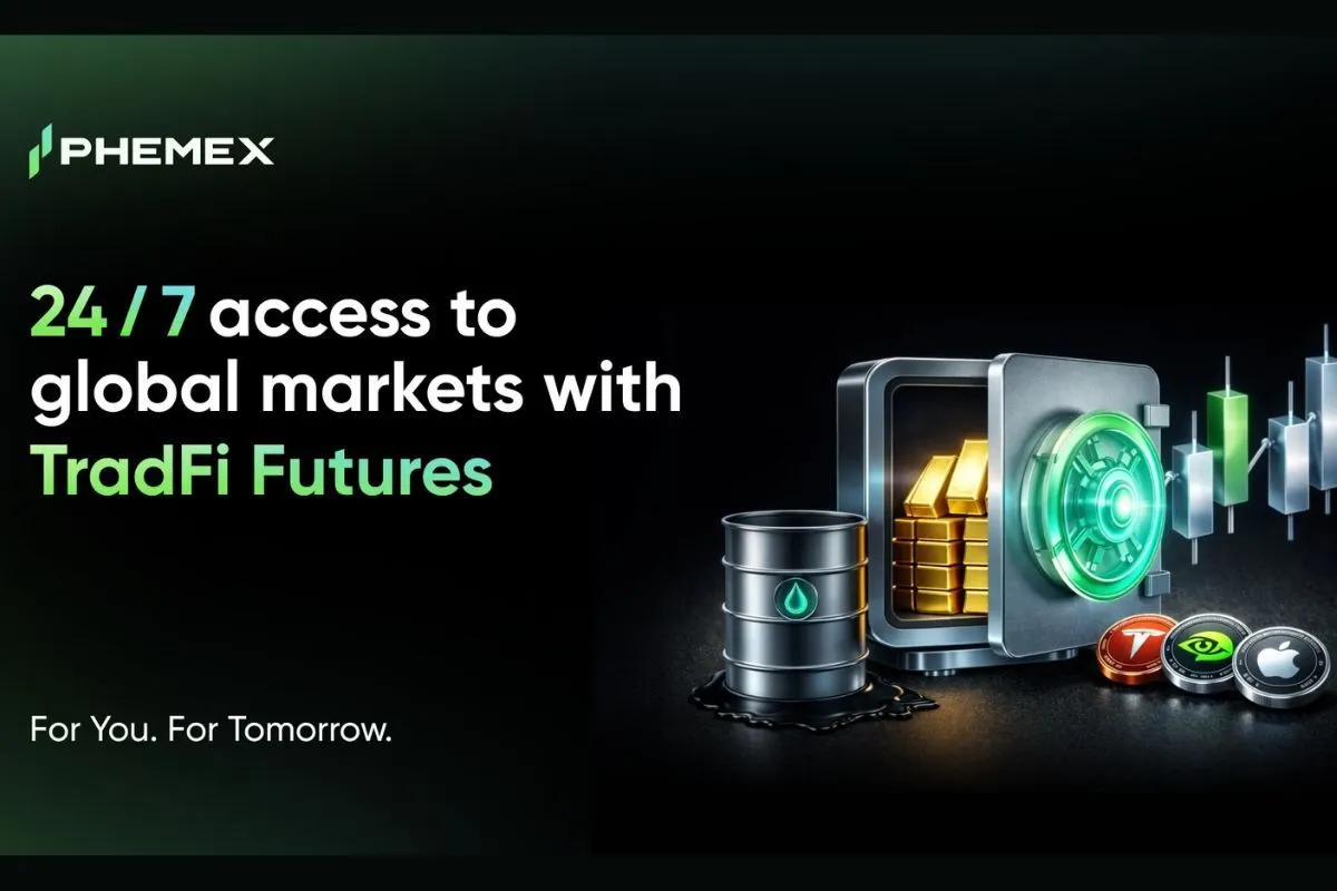 Phemex Luncurkan Layanan Futures TradFi 24/7 dengan Program Bebas Biaya