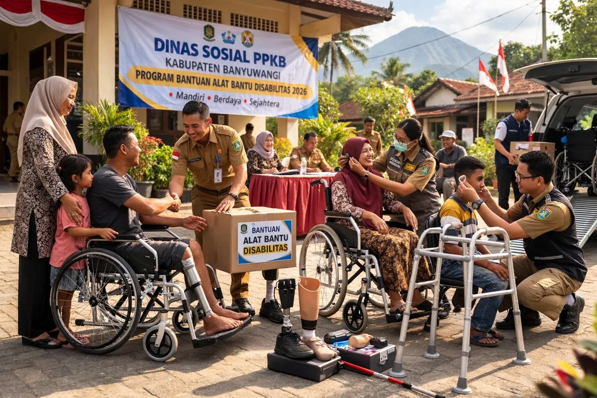 Pemkab Banyuwangi Buka Pendaftaran Bantuan Alat Bantu Disabilitas 2026