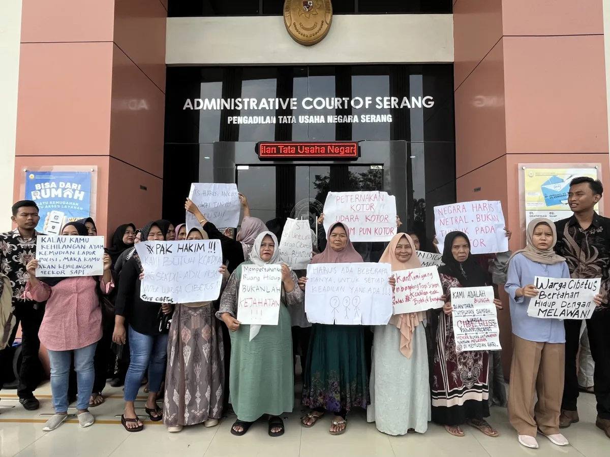 Warga Padarincang Terancam Pencemaran Lingkungan Pasca Penolakan Gugatan Izin Peternakan