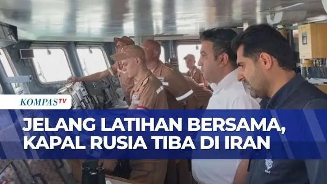Kapal Perang Rusia Tiba di Iran untuk Latihan Militer Bersama
