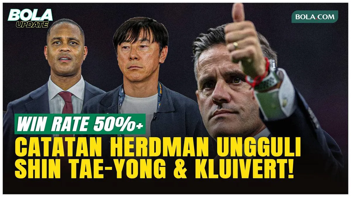 Catatan Kemenangan John Herdman: Kinerja Lebih Baik dari Shin Tae-yong dan Patrick Kluivert