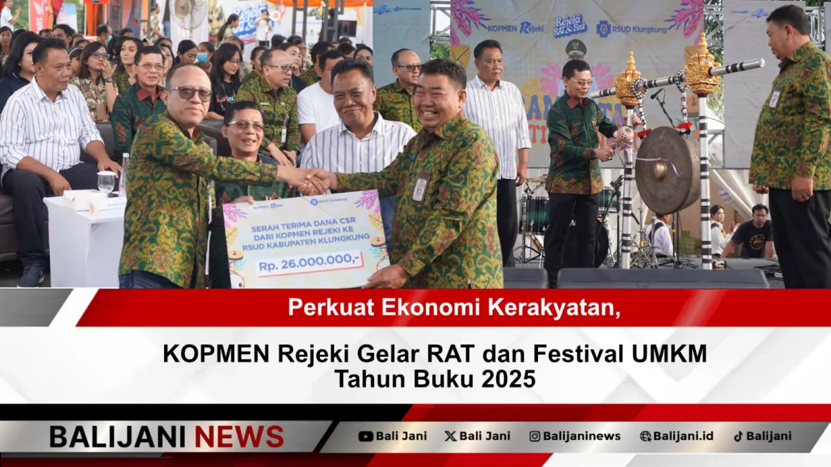 KOPMEN Rejeki Gelar RAT dan Festival UMKM untuk Penguatan Ekonomi Kerakyatan