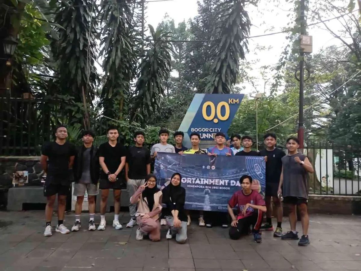 Sportainment Day Fun Run UBSI Bogor: Meriahkan Kebersamaan dan Kesehatan Mahasiswa