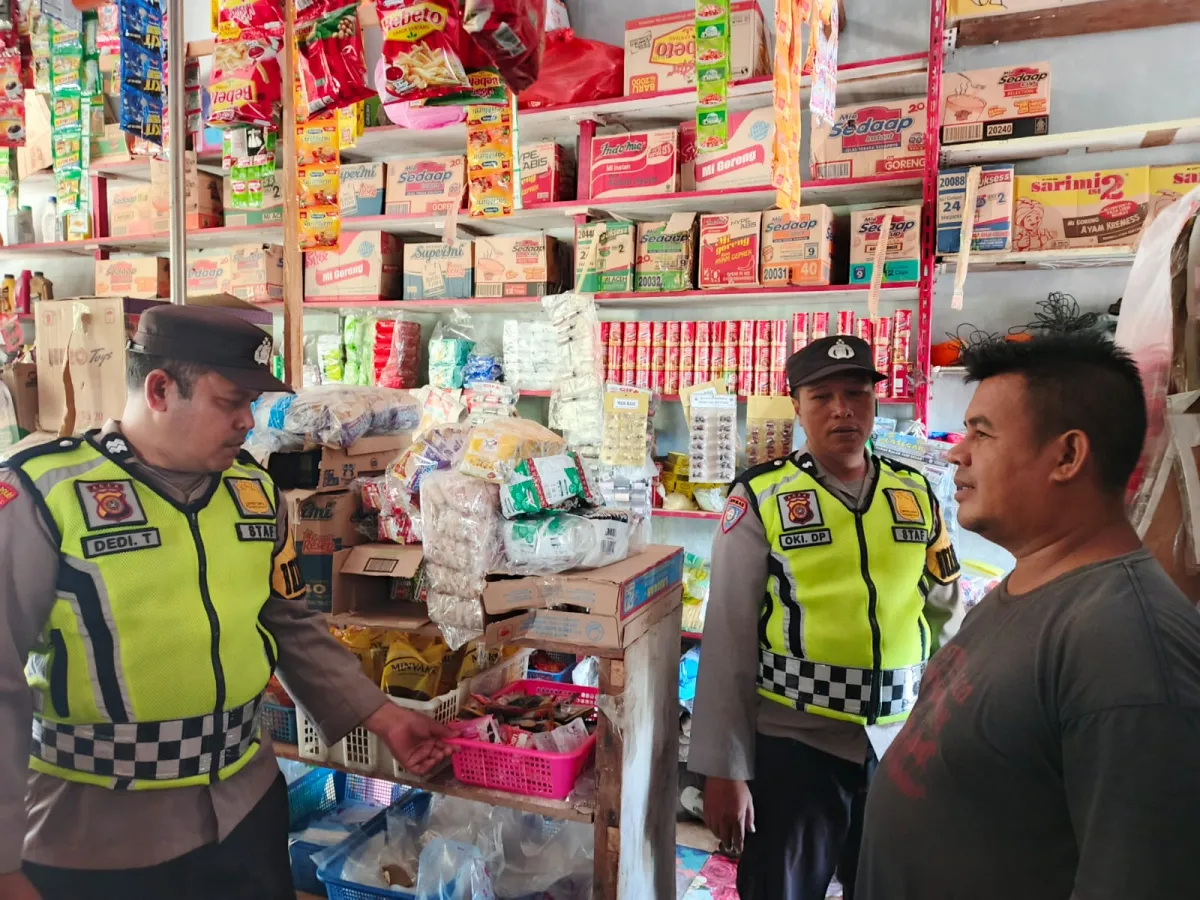 Polsek Sungai Mas Pantau Harga dan Stok Sembako untuk Stabilitas Ekonomi