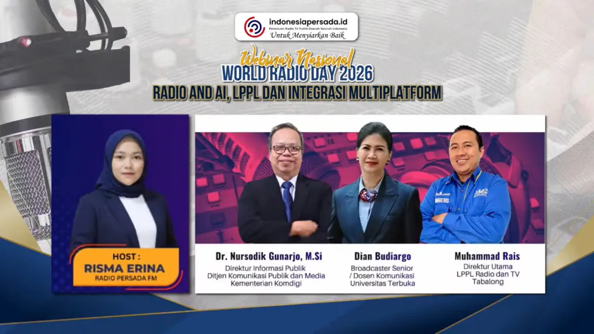 Seminar Nasional Rayakan Hari Radio Sedunia, Fokus pada Radio dan AI