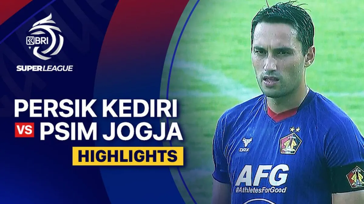 Sorotan Pertandingan PERSIK Kediri vs PSIM Jogja di BRI Super League 2025/26