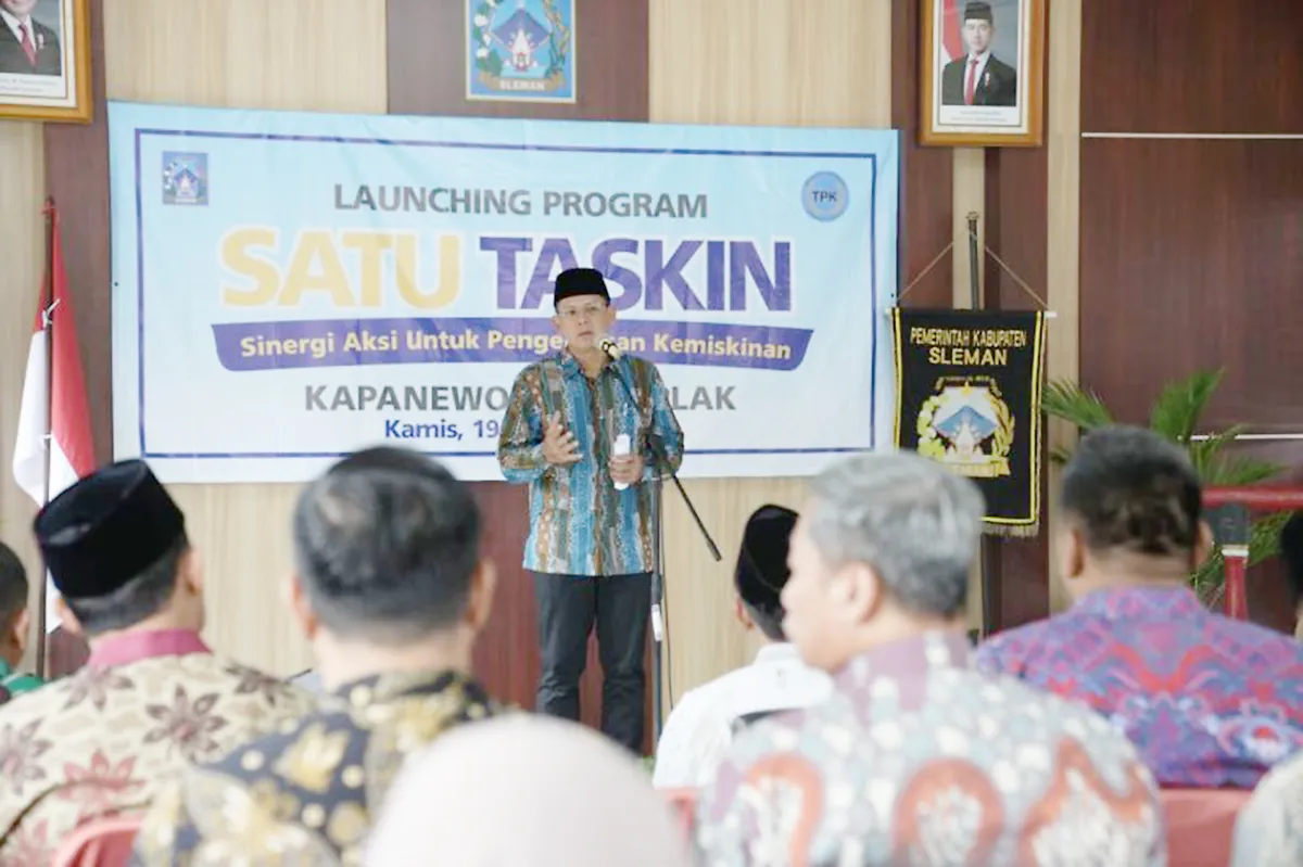 Peluncuran Program Satu Taskin untuk Pengentasan Kemiskinan di Ngemplak