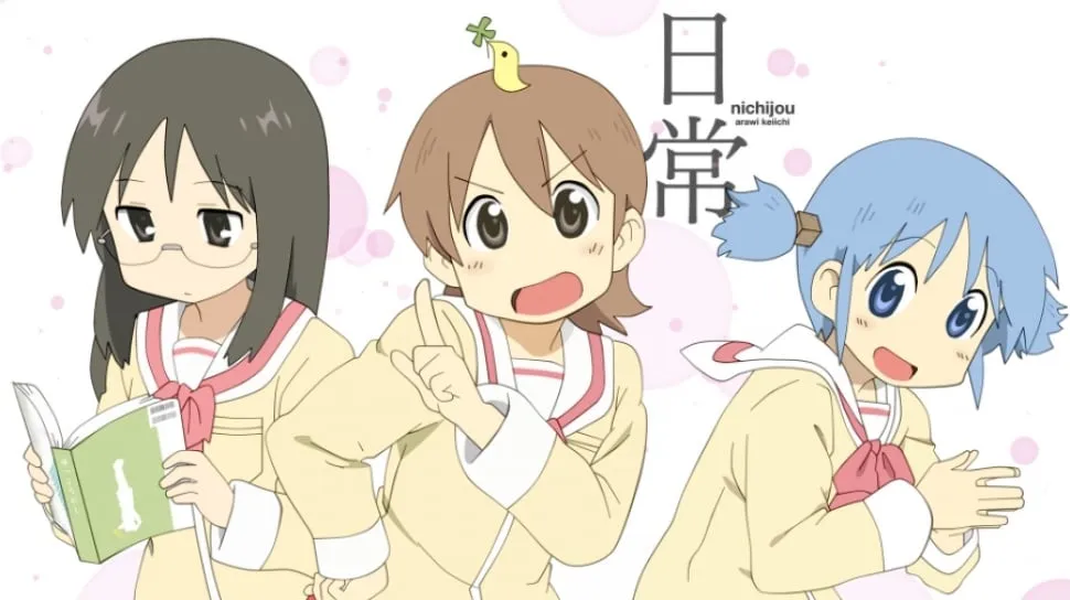 Nichijou: Komedi Keseharian Absurd Tiga Gadis SMA