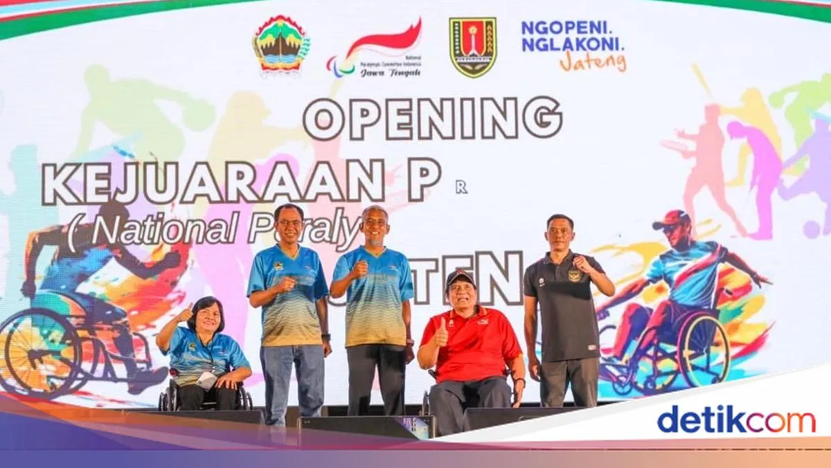 Kejurprov NPCI Jateng 2025 Resmi Dibuka, 808 Atlet Difabel Berlaga
