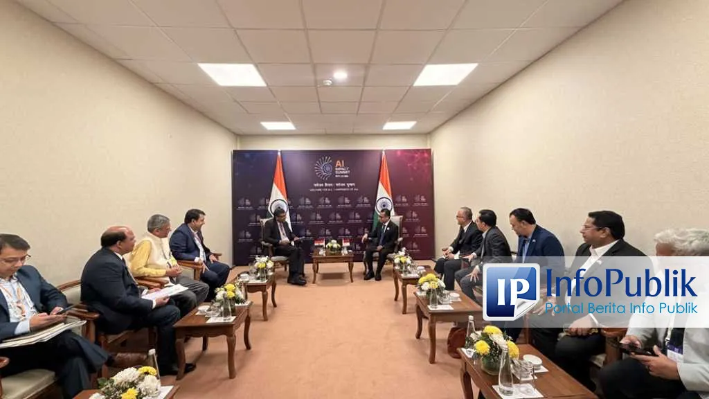 Indonesia dan India Perkuat Kerja Sama Digital di Era AI dan Keamanan Siber