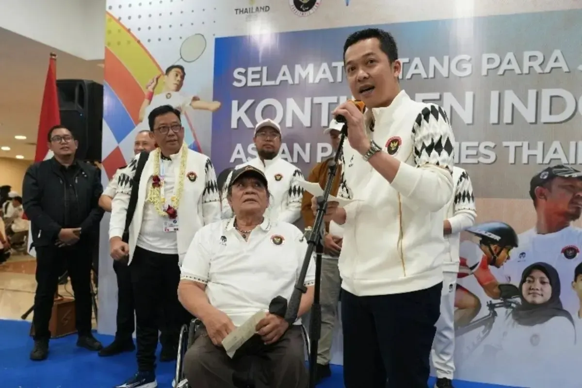 Wakil Menteri Taufik Dorong Atlet Paralimpiade Indonesia Pertahankan Semangat Menjelang Asian Para Games