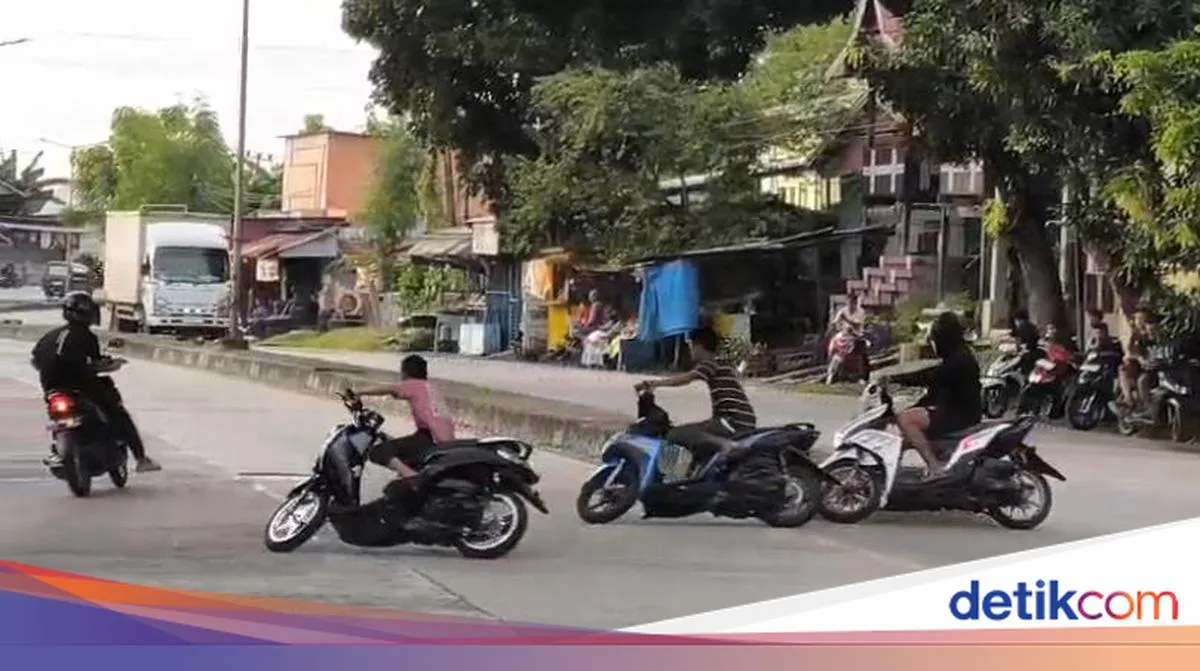 Polisi Tindak Balap Liar di Jalan Poros Parepare-Barru