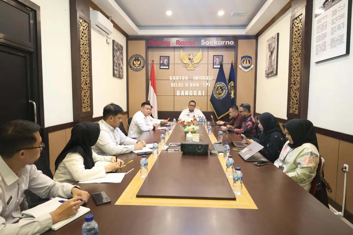 Kantor Imigrasi Banggai Tingkatkan Layanan Digital Bersama Direktorat TIK