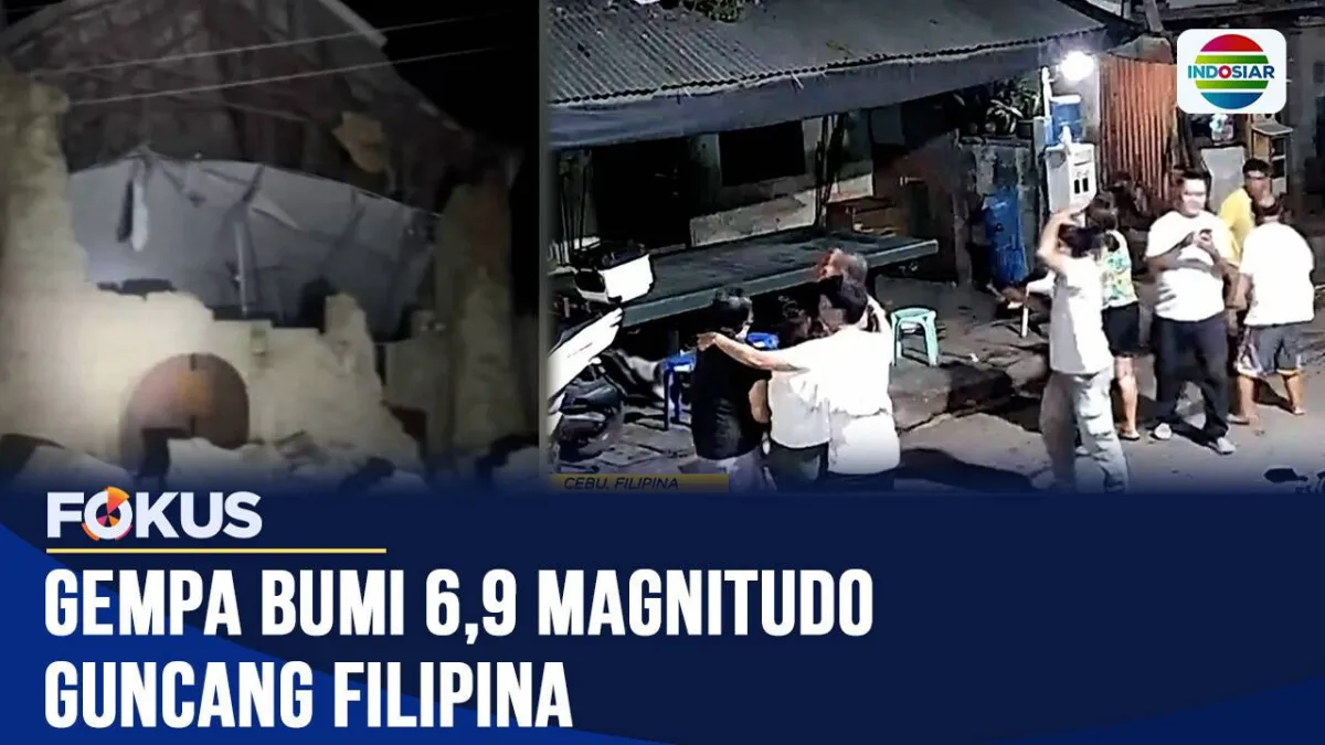 Gempa 6,9 Guncang Cebu, Warga Terpaksa Evakuasi Saat Kontes Kecantikan