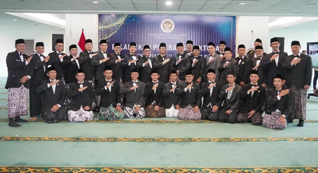 Kementerian Haji dan Umrah Lantik 162 Pejabat untuk Tingkatkan Layanan Jamaah