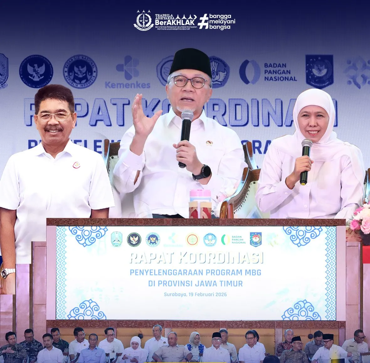 Koordinasi Program Makan Bergizi Gratis Dukung Pembangunan Generasi Emas