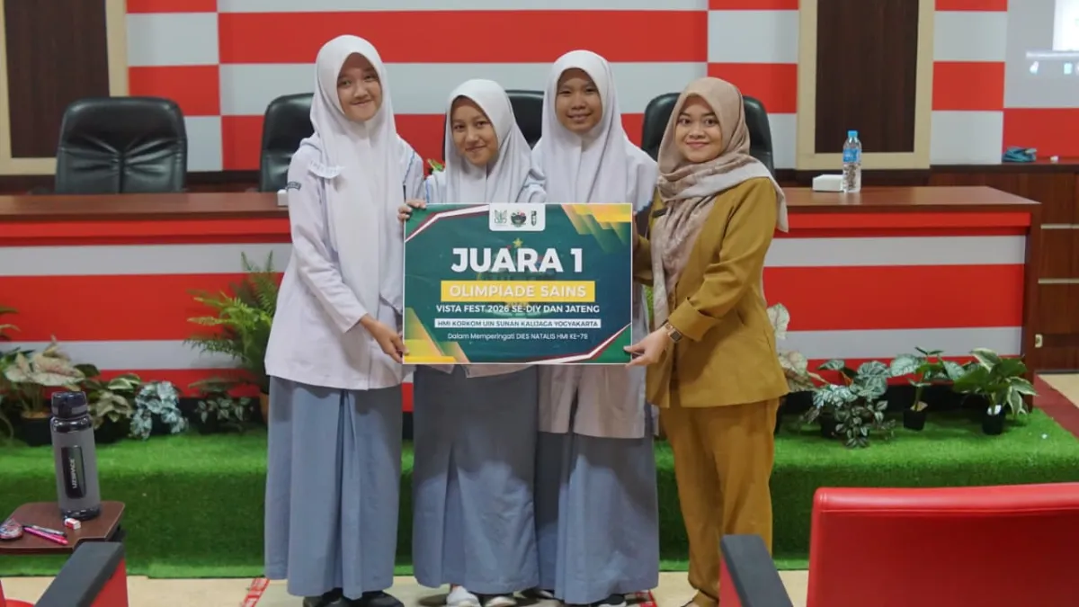 MAN 1 Yogyakarta Juara 1 Olimpiade Sains Vista Fest 2026