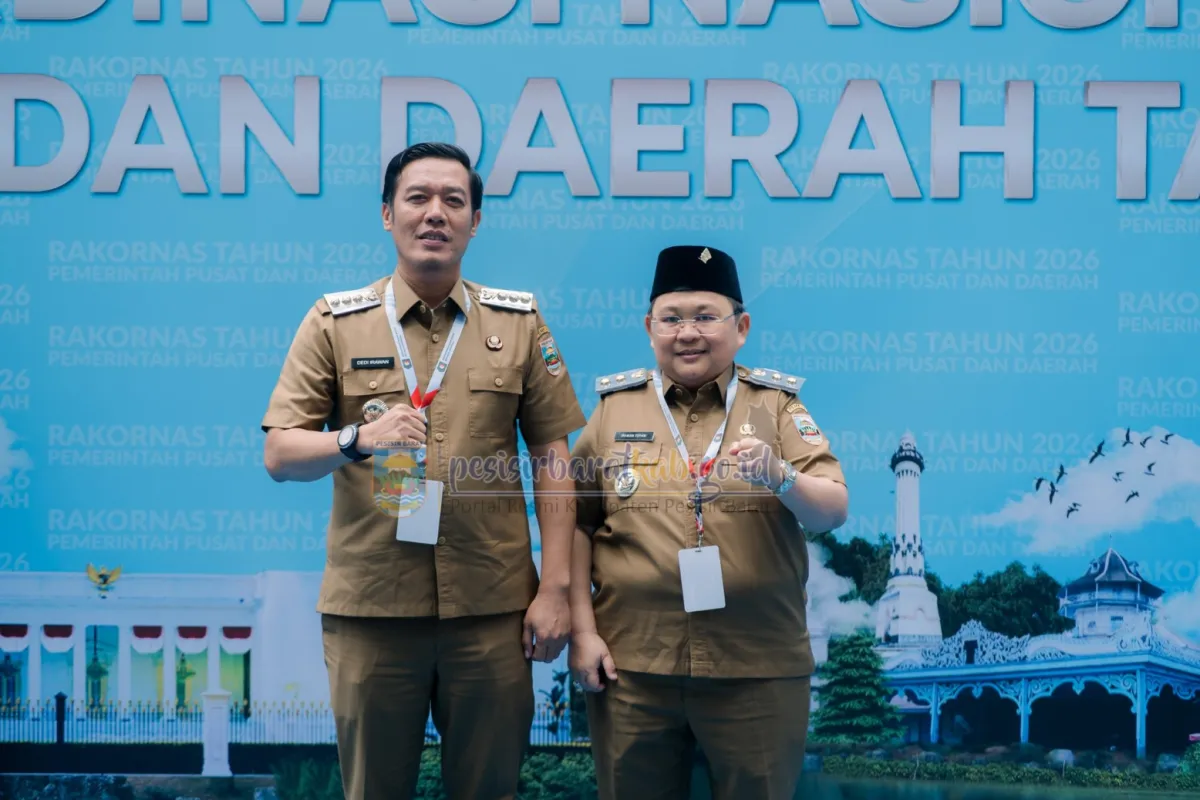 Bupati Pesisir Barat Ikuti Rakornas 2026 untuk Dukung Program Nasional